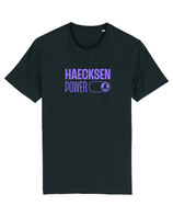 Haecksen Power / T-Shirt straight / black / nur Frontdruck Power