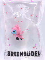Breenbüdel 2.0 mit Pony pink-blau