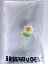 Breenbüdel 2.0 mit Blume weiß