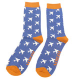 Socken / One Size 40-45 / Flugzeuge