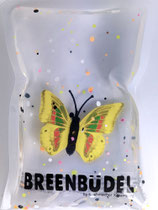 Breenbüdel 2.0 mit Schmetterling gelb