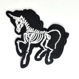 Patch Einhorn Bones 6,5x7,5cm