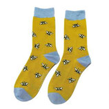 Damensocken Hummel senfgelb