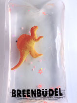 Breenbüdel 2.0 mit Dinosaurier orange