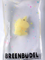 Breenbüdel 2.0 mit Gummieinhorn gelb