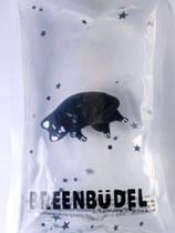 Breenbüdel 2.0 mit Katze liegend schwarz