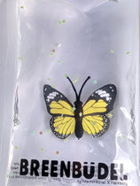Breenbüdel 2.0 mit Schmetterling gelb