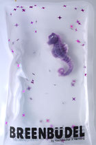 Breenbüdel mit Seepferdchen lila