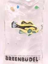 Breenbüdel 2.0 mit Fisch gelb-grün