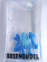 Breenbüdel 2.0 mit Actionfigur / blau