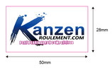 Stickers kanzen-roulement.com x4pcs