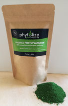 Phytolize Marines PHYTOPLANKTON (100% Nannochloropsis gaditana), Pulver/vegane Kapseln