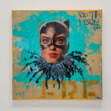 CATWOMAN 50 x 50 cm Künstlerin Mari Arp