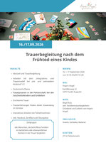 Ticket zum Seminar "Trauerbegleitung nach dem Frühtod eines Kindes" 16./17. September 2026