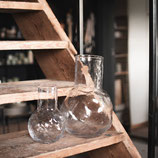 Vase Bunch, 2 Grössen, Glas klar, DBKD