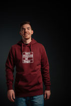 Hoodie „Kein Moped ist illegal“ rot