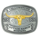 Stars & Stripes Yellowstone Buckle GS 612