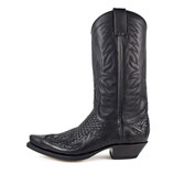 Sendra-3241T-Boots-schwarz-Stiefel-Cowboystiefel