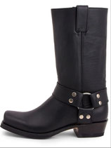 Sendra 8833 schwarz Bikerboots Stiefel Cowboystiefel
