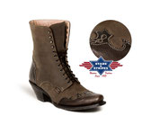 Stars & Stripes WBL 31 geschnürte Western Boots Stiefelette Stiefel