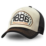 TC YELLOWSTONE-09 Dutton Ranch Basecap Trucker Cap Stars & Stripes