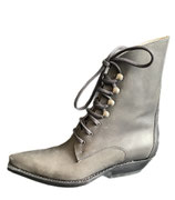 Sancho Boots 13443 Pull Grass Negro geschnürte Western Boots Stiefelette Stiefel