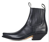 Sendra Boots 1692 Schwarz Stiefelette Cowboystiefel