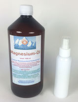 NEU: 1Liter Magnesium-Öl + Sprühflasche (leer)