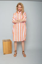 emily Hemdblusenkleid Streifen
