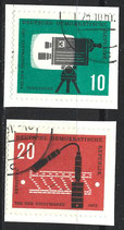 DDR 861-862  philat. Stempel auf Briefstück