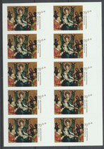 BRD 3345 (10x) postfrisch Folienblatt
