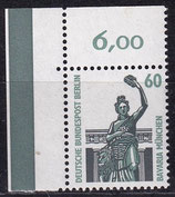 BERL 795 postfrisch mit Eckrand links oben