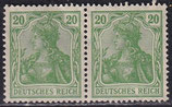 DR 143 postfrisch waagrechtes Paar