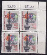 BERL 309 postfrisch Viererblock mit Eckrand rechts oben