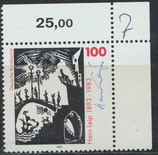 BRD 1694 postfrisch mit Eckrand rechts oben (RWZ 25,00)