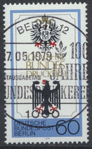 BERL 598 gestempelt