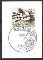 BRD 1056 mit Ersttagsonderstempel