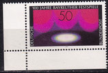 BRD 896 postfrisch mit Eckrand links unten