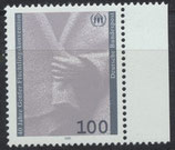 BRD 1544 postfrisch mit Bogenrand rechts