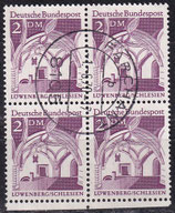 BRD 503 gestempelt Viererblock