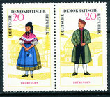 DDR 1078-1079 postfrisch Zusammendruck