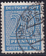 SBZ 134Xw gestempelt