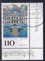 BRD 2007 gestempelt mit Eckrand rechts unten