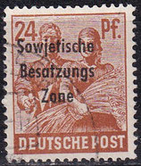 SBZ 190 gestempelt