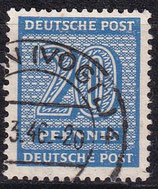 SBZ 134 Yw gestempelt