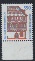 BRD 1746 postfrisch mit Bogenrand unten