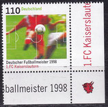 BRD 2010 postfrisch mit Eckrand rechts unten