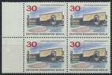 BERL 257 postfrisch Viererblock mit Bogenrand links