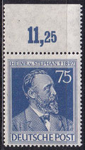 ABGA 964 postfrisch mit Bogenrand oben