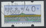 2.1 - 40 gestempelt (BRD-ATM)